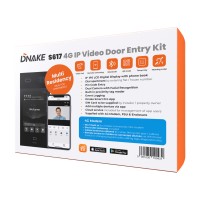 Dnake S617-4G IP Door Entry Kit Dnake S617-4G IP Door Entry Kit